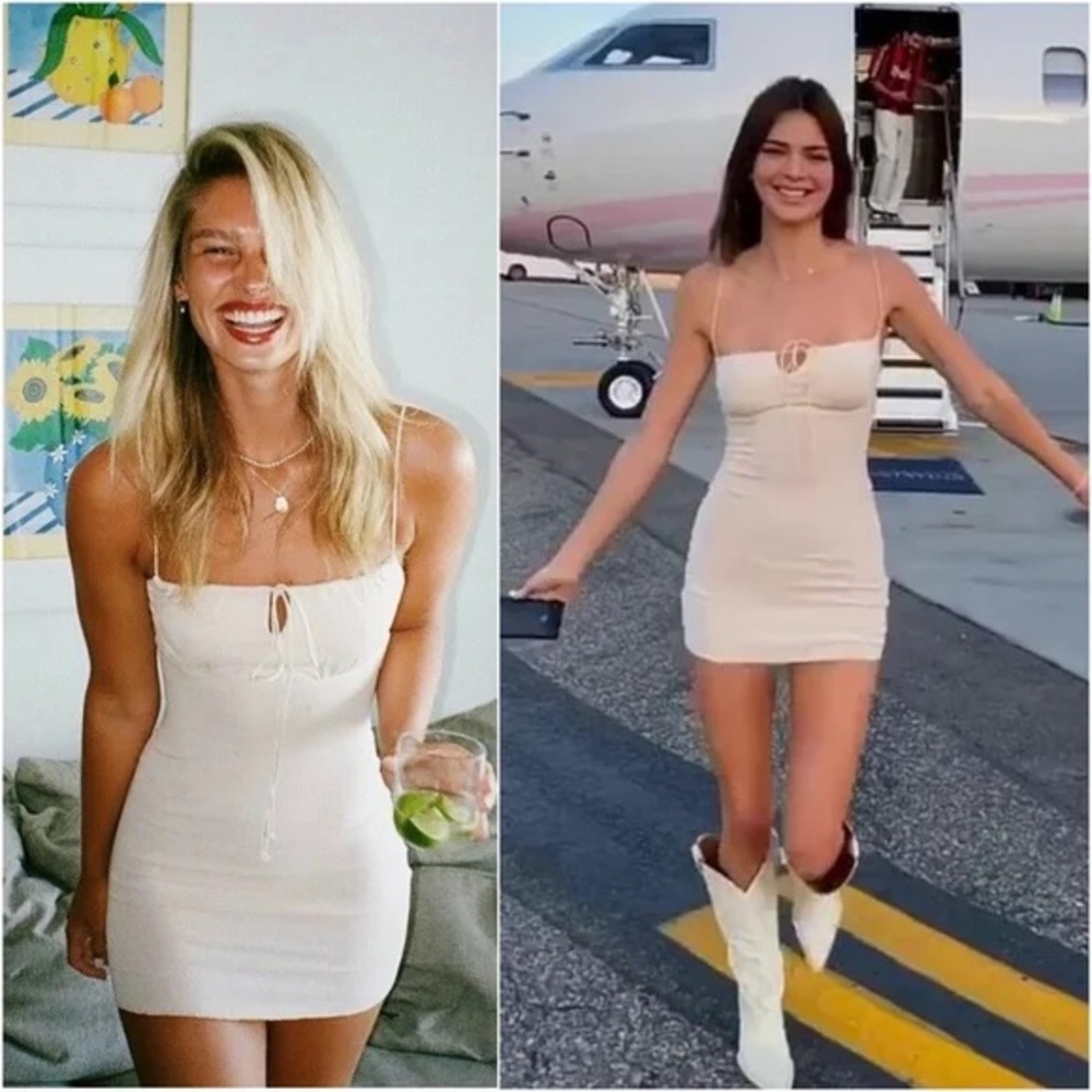 VRG GRL Kendall Knit mini dress